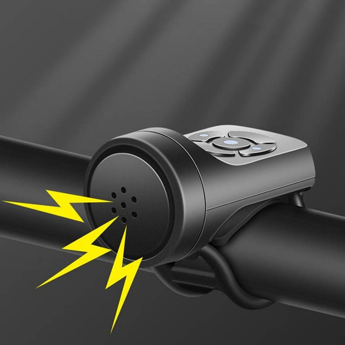 IPX4 Waterproof USB Quick-Charging Bike Alarm