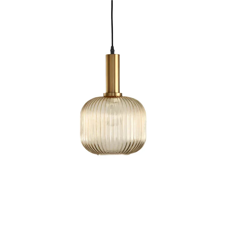 Glazen hanglamp voor aan het plafond, E27-fitting, diverse kleurenopties, voor keukeneiland, eetkamer, bar, lounge, verstelbaar snoer, mid-century stijl | Thomler