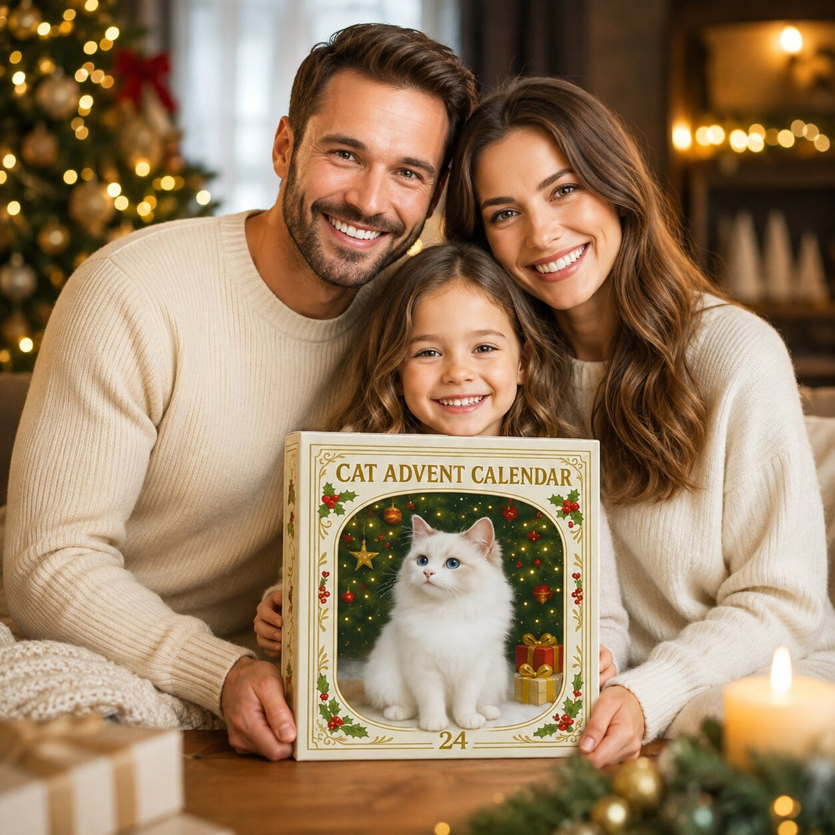 Feline Holiday Countdown Calendar 2026 – 24 Days of Cat-Themed Surprises for Christmas