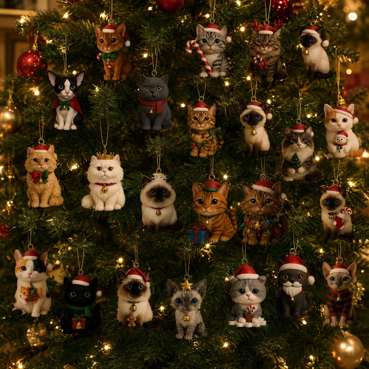 Feline Holiday Countdown Calendar 2026 – 24 Days of Cat-Themed Surprises for Christmas