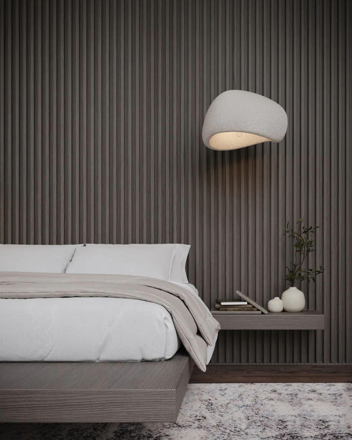 Cloud Pendant Lamp Dimmable LED Overhead Fixture Dining Room Bedroom Living Room Nursery Den Soft Glow Suspended Lighting E26 Bulb Base 12-4