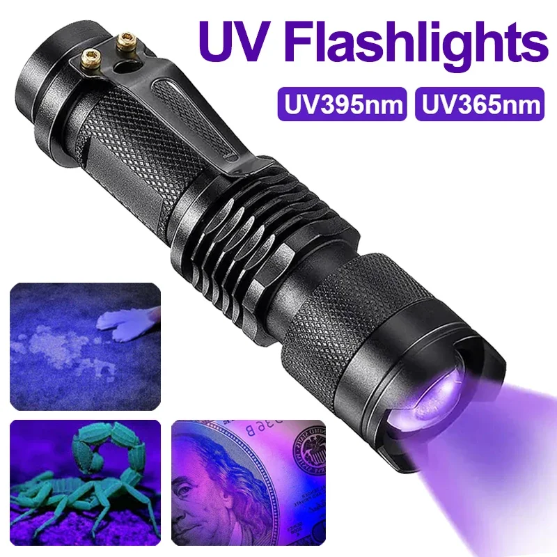 Ultraviolet zaklamp voor het detecteren van huisdiervlekken | UV-blacklight-lamp voor tapijt- en vloerinspectie | Aluminium handlamp voor thuis en professioneel gebruik