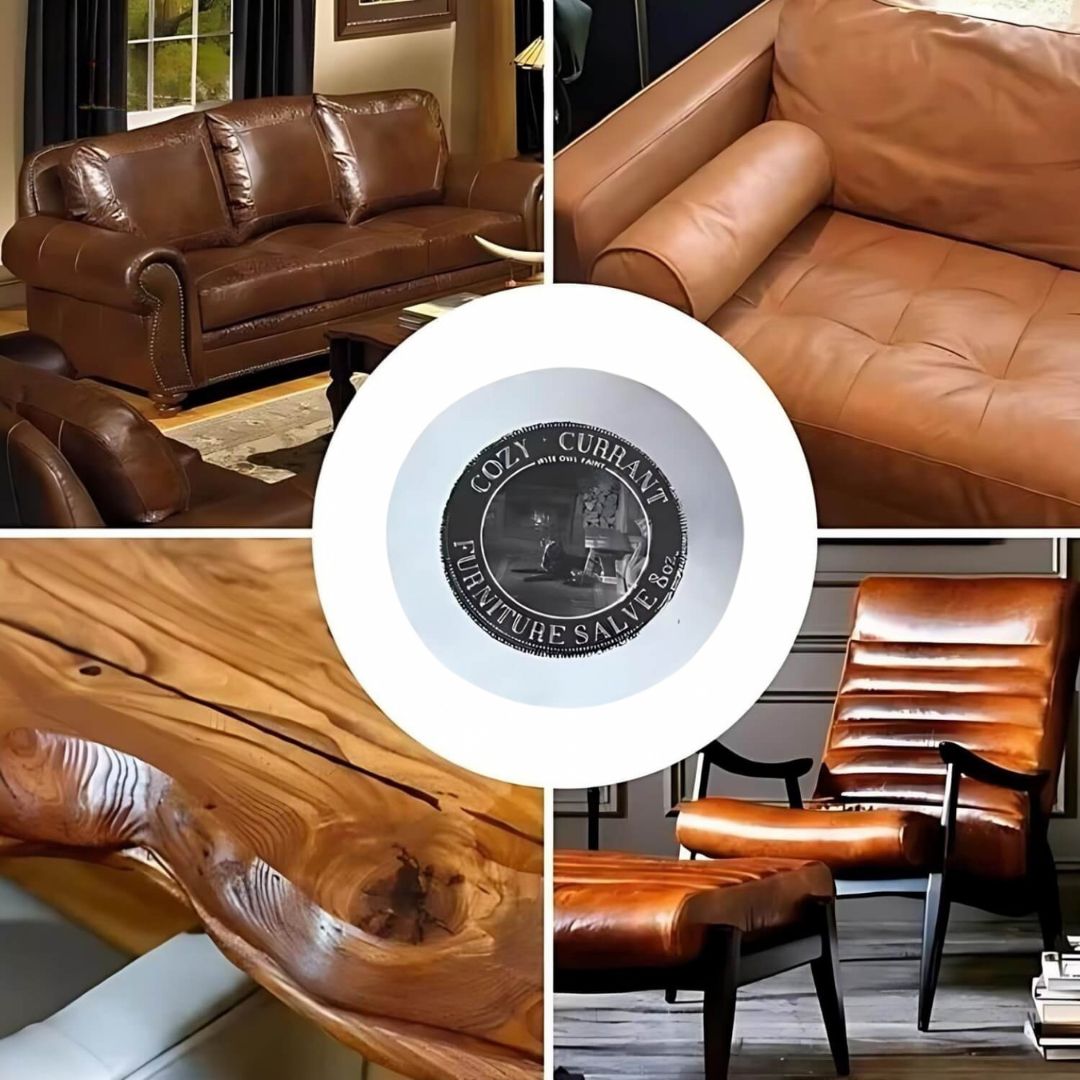 Nourishing Conditioner for Genuine Leather Furniture Seats Bags Shoes Jackets Clear Formula with Sponge Applicator | Thomler