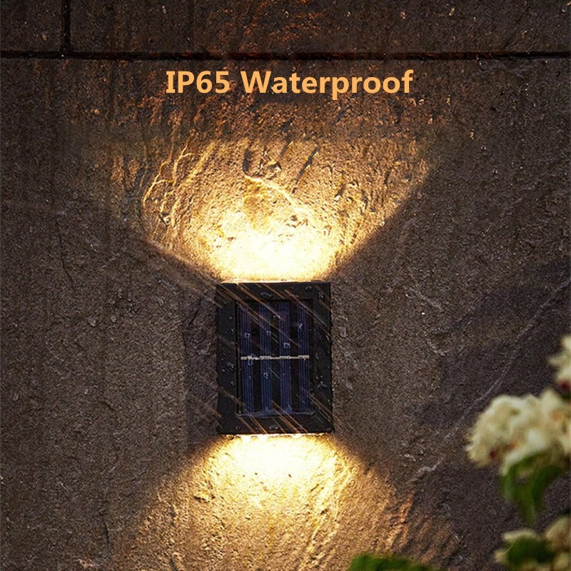 Solar LED Outdoor Light – Weather-Resistant Yard Path Accent Fixture with Auto On/Off for Fence Patio Garden
