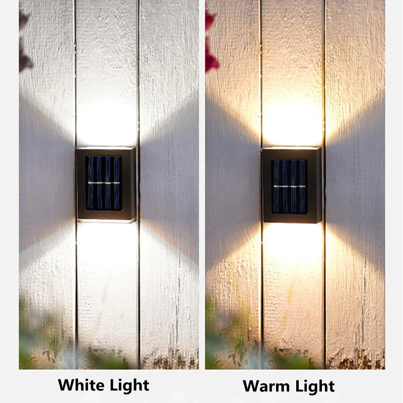 Solar LED Outdoor Light – Weather-Resistant Yard Path Accent Fixture with Auto On/Off for Fence Patio Garden