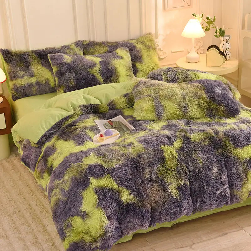 Ultra-Soft Sherpa Fleece Comforter Set – Plush Cloud-Like Warmth for Winter Nights