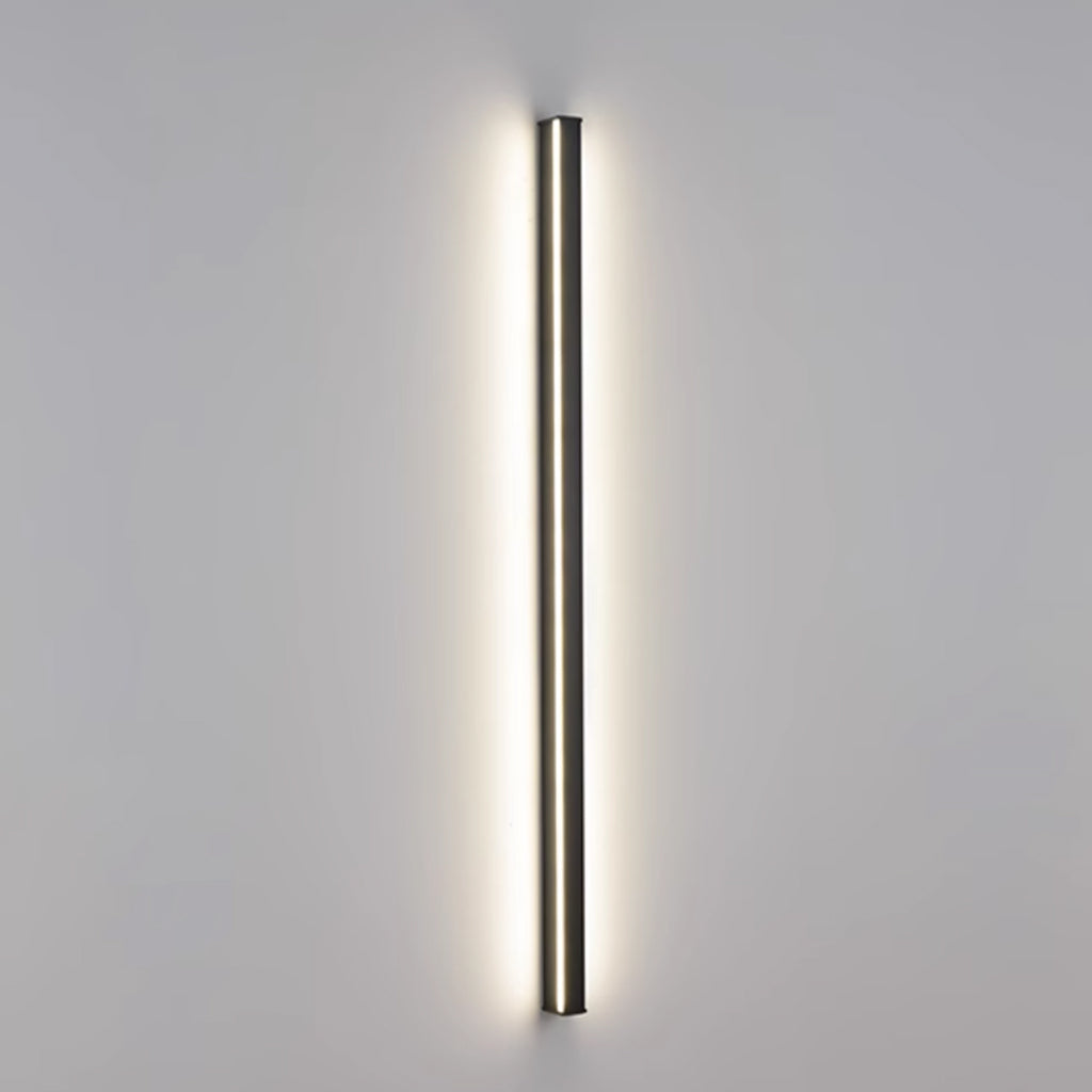 Aplique de pared LED regulable, lámpara de barra de aluminio elegante para dormitorio, sala de estar, pasillo, 24 a 79 pulgadas, iluminación de acento moderna en negro o blanco | Thomler