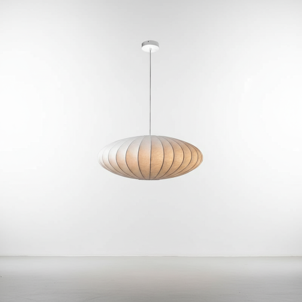 Kristall-Deckenleuchte 12 Zoll mit Stoffschirm für Esszimmer Wohnzimmer Flur Dekorative Hängelampe Glamour-Stil | Thomler