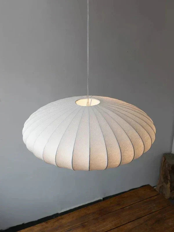 Kristall-Deckenleuchte 12 Zoll mit Stoffschirm für Esszimmer Wohnzimmer Flur Dekorative Hängelampe Glamour-Stil | Thomler