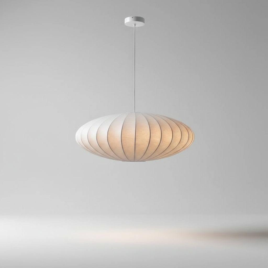 Kristall-Deckenleuchte 12 Zoll mit Stoffschirm für Esszimmer Wohnzimmer Flur Dekorative Hängelampe Glamour-Stil | Thomler