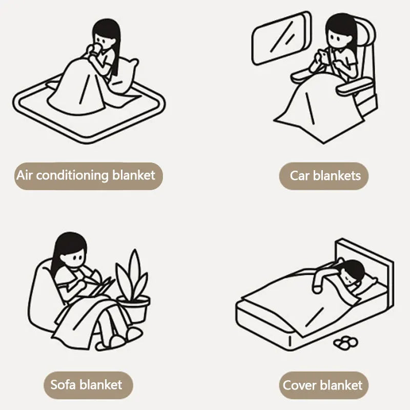 Ultra-weiche Plüsch-Wohndecke für Couch, Bett & Sofa – Warme Kunstfell-Komfortdecke für Wohn- & Schlafzimmer
