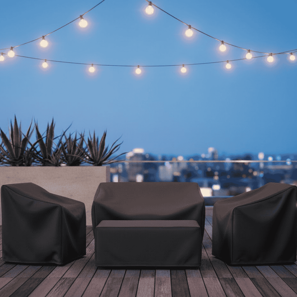 All-Weather Outdoor Furniture Cover - Waterproof UV-Resistant Patio Protection Year-Round