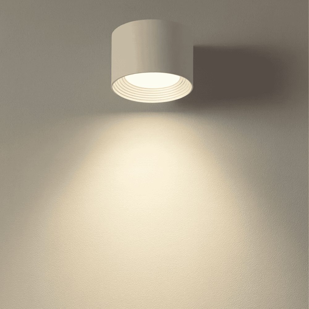 Aplique LED inalámbrico con control remoto: lámpara de pared de aluminio recargable para dormitorio, sala de estar y pasillo | Thomler