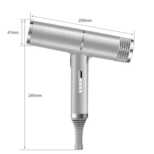 Leichter Hochgeschwindigkeits-Haartrockner mit Ionentechnologie für schnelles, professionelles Styling zu Hause