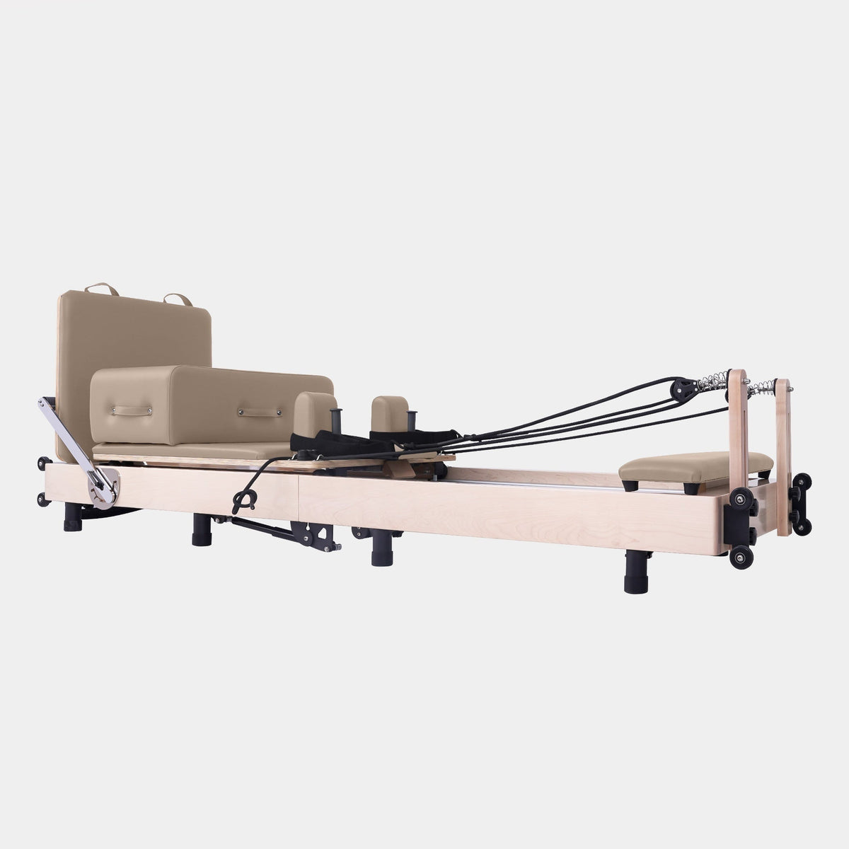 Maple Foldable Pilates Reformer – Studio-Level Foldable Reformer