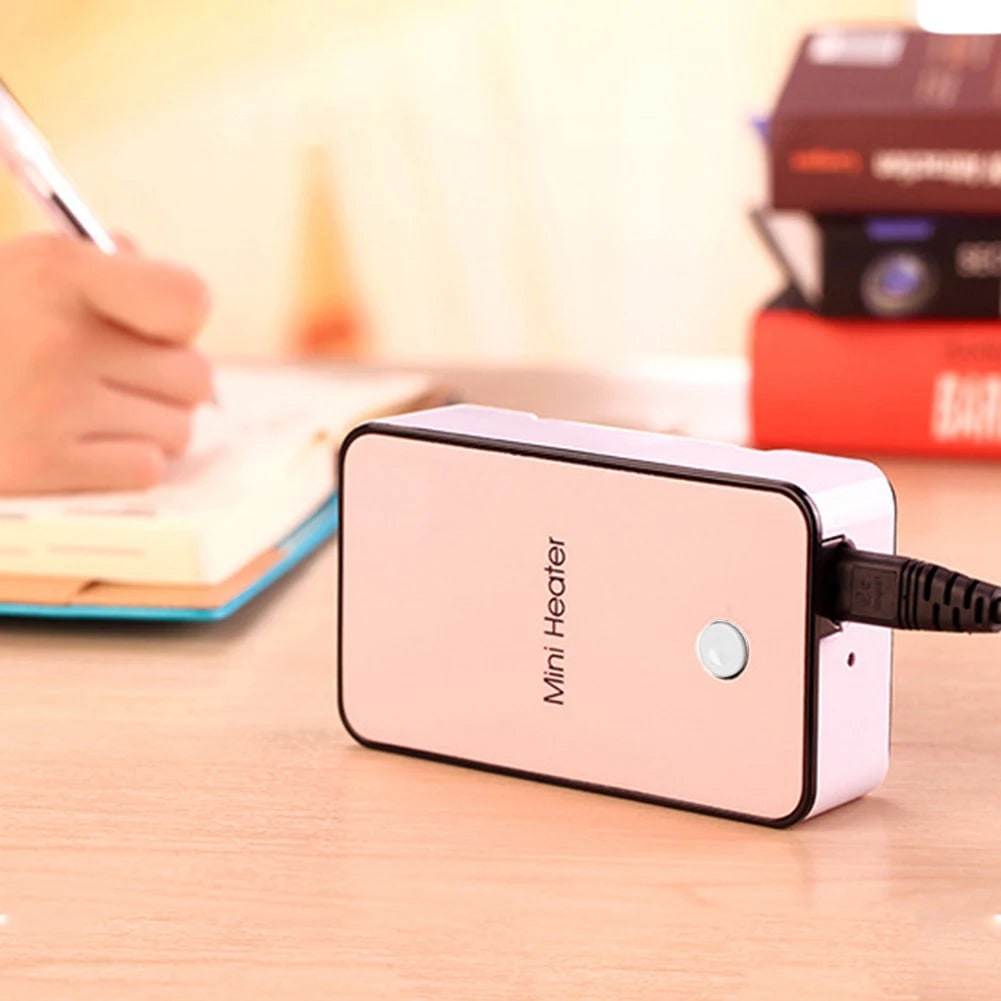 Compact Ceramic Desktop Heater – Personal Warmth for Office & Home