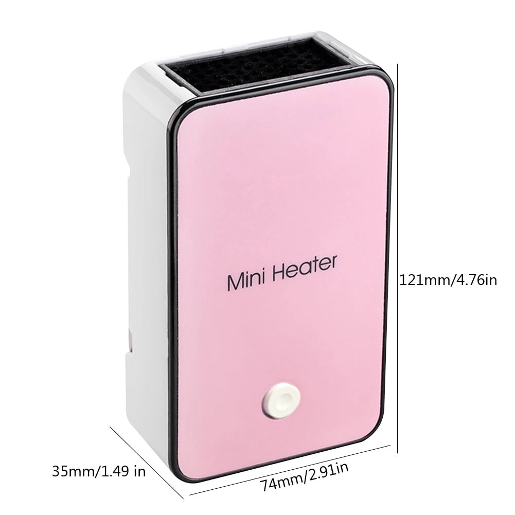 Compact Ceramic Desktop Heater – Personal Warmth for Office & Home