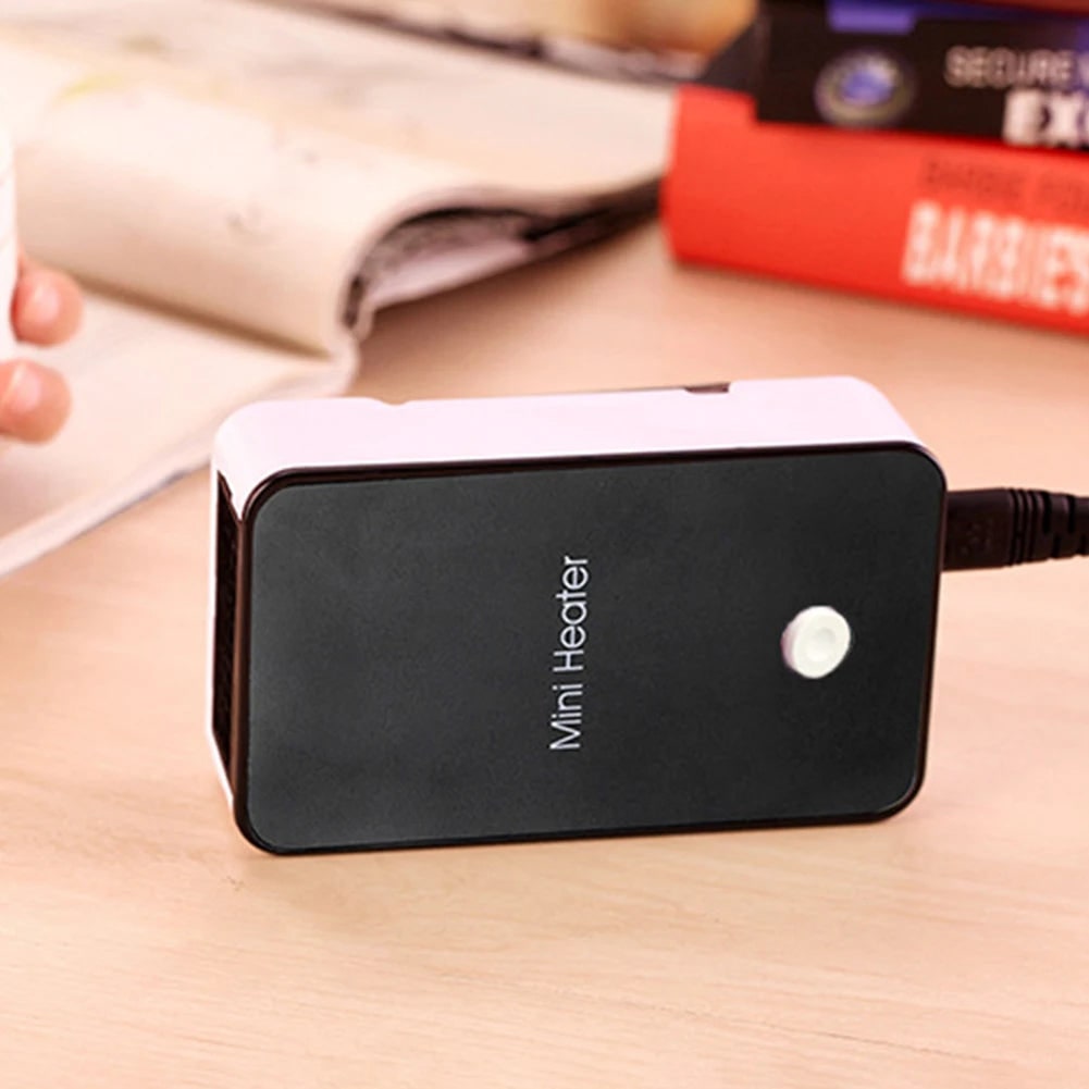 Compact Ceramic Desktop Heater – Personal Warmth for Office & Home