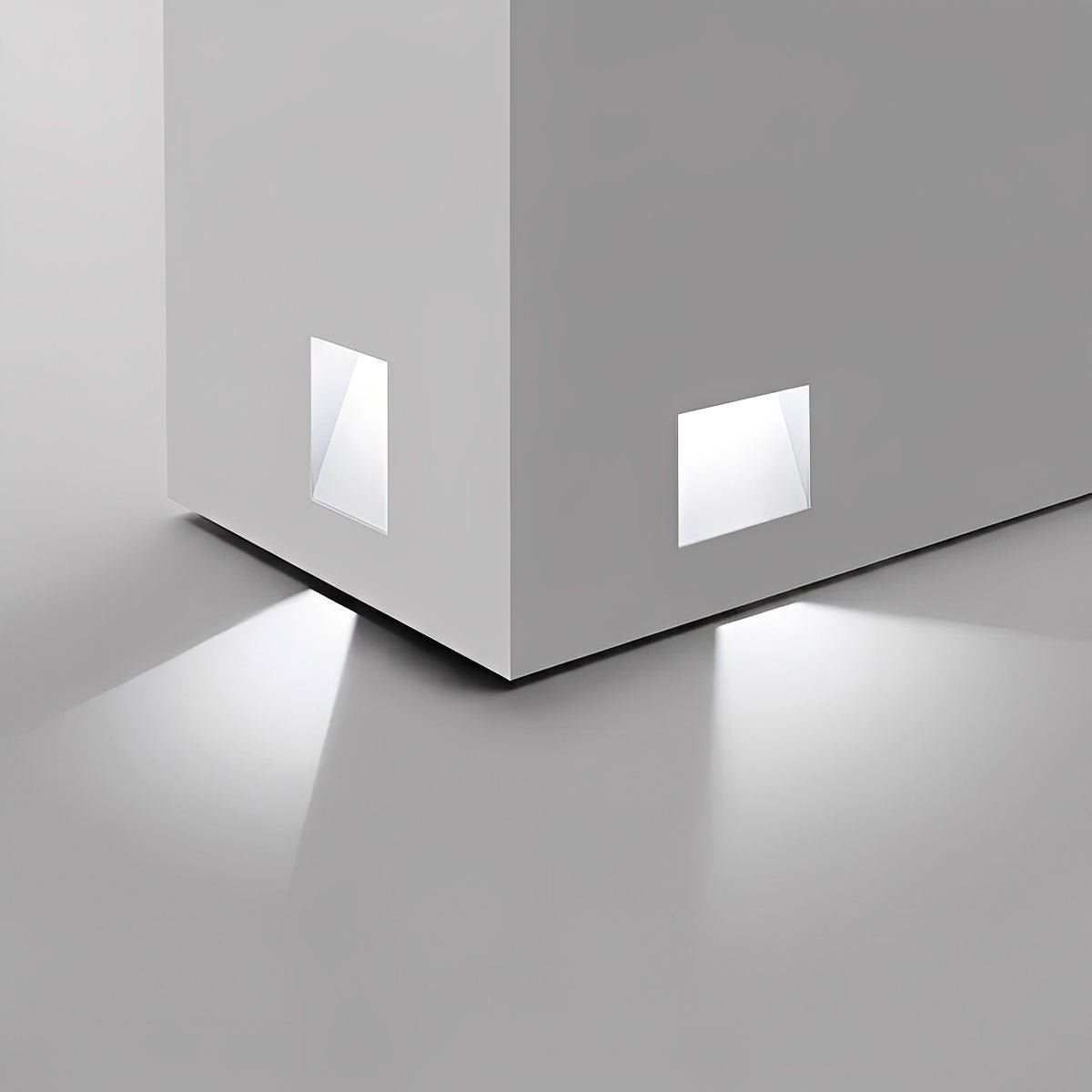 Flush-Mount LED Step Light with Motion Sensor for Stairs & Hallways – Automatic Low-Profile Night Light 3W Aluminum Housing 110° Beam – Choo | Thomler