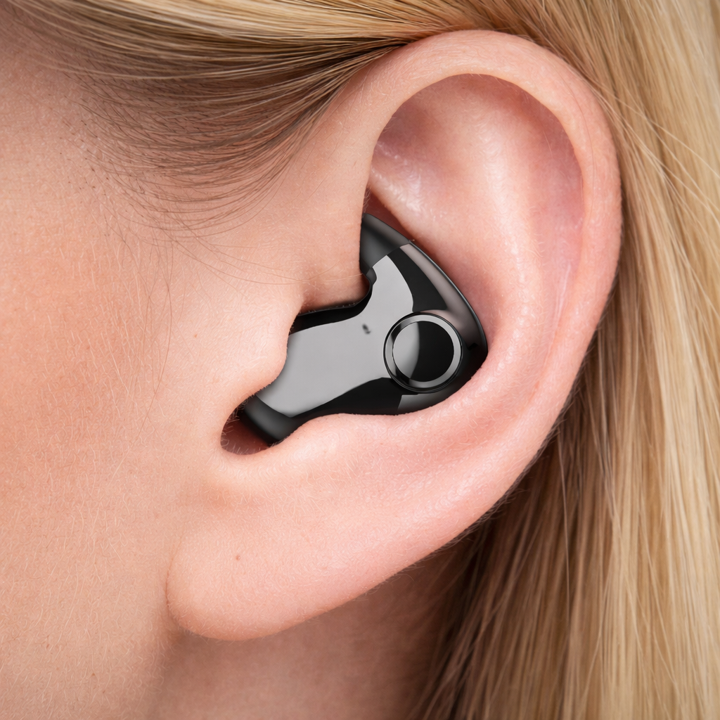 Auriculares intrauditivos ultradelgados para dormir de lado: audio inalámbrico Bluetooth 5.3 diseñado para la comodidad nocturna y los viajes | Thomler