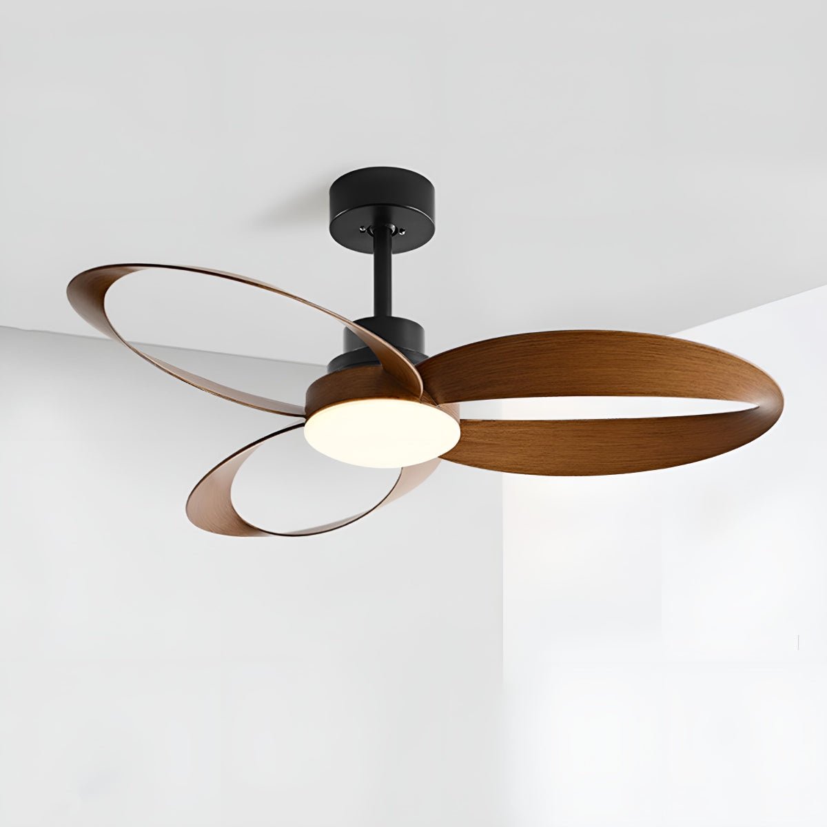 42-Zoll reversibler Deckenventilator mit LED-Licht | 6-stufige Fernbedienung für Schlafzimmer & Wohnzimmer | Einstellbare Farbtemperatur 3000K-6000K