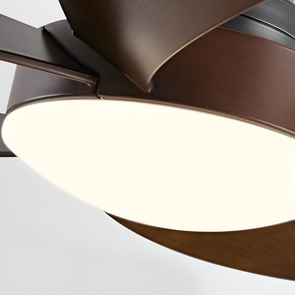 42-Zoll reversibler Deckenventilator mit LED-Licht | 6-stufige Fernbedienung für Schlafzimmer & Wohnzimmer | Einstellbare Farbtemperatur 3000K-6000K