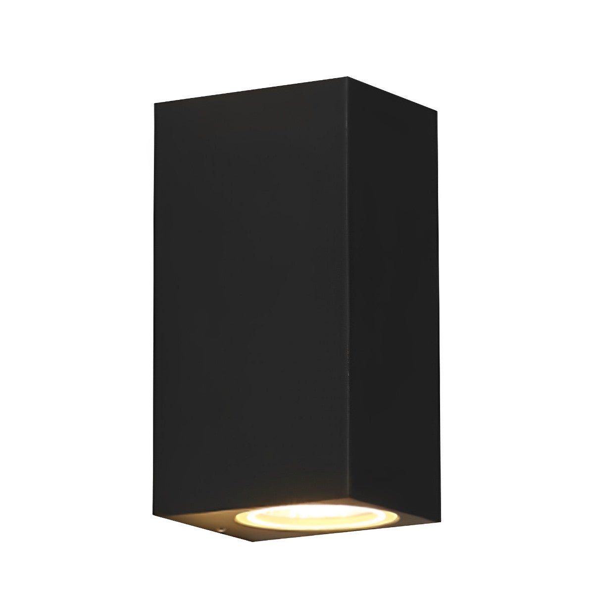 Outdoor LED Uplight Downlight Sconce 6W Aluminum Black Fixture Warm White for Patios Walkways Villa Facades Modern Architectural Accent | Thomler