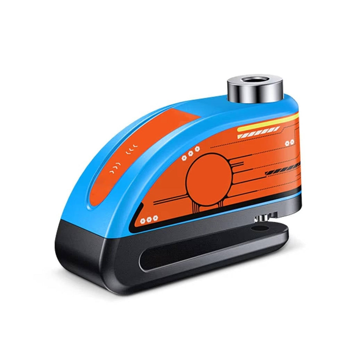 Alarma de bloqueo de disco para motocicleta con sensor de movimiento de 120dB y cuerpo impermeable