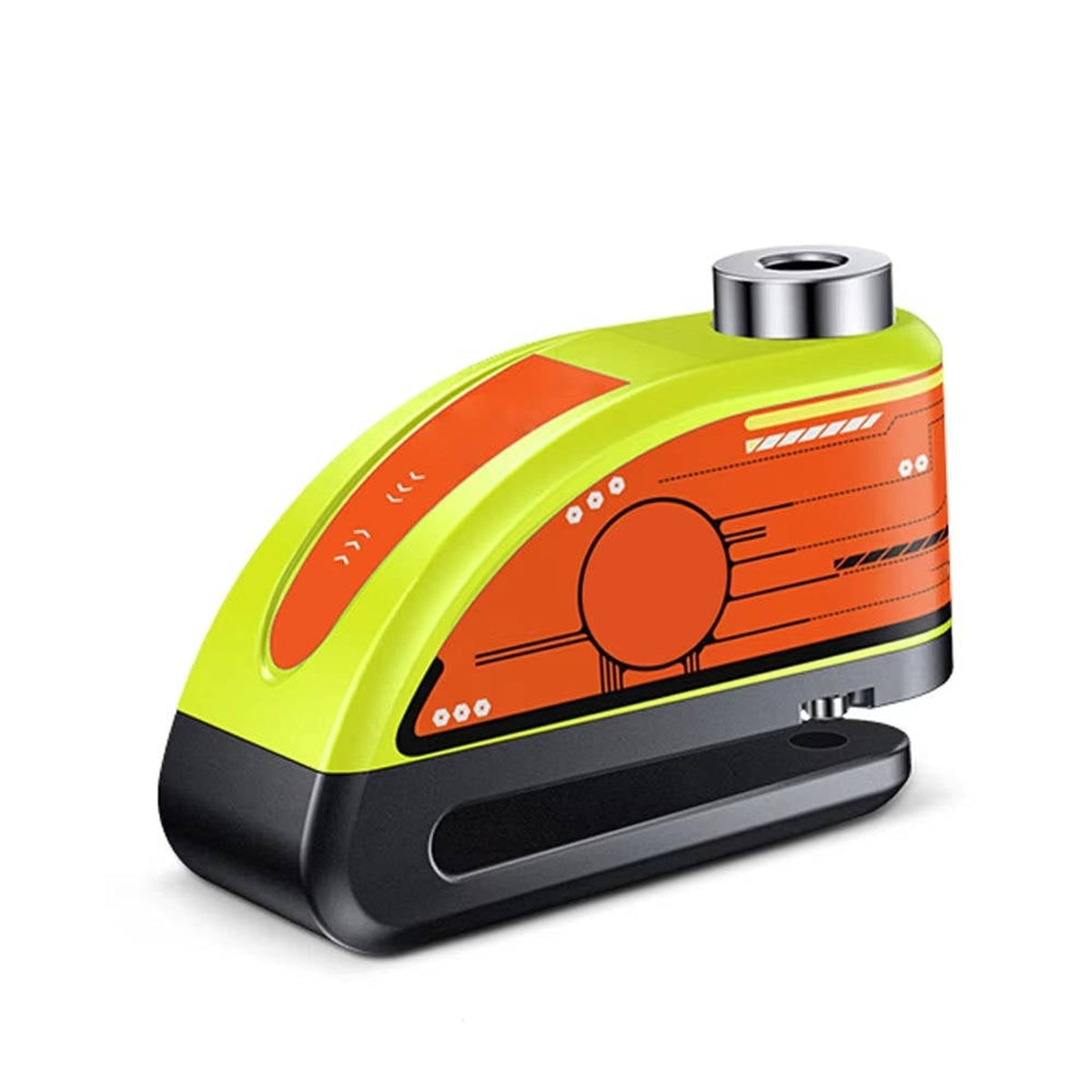 Alarma de bloqueo de disco para motocicleta con sensor de movimiento de 120dB y cuerpo impermeable