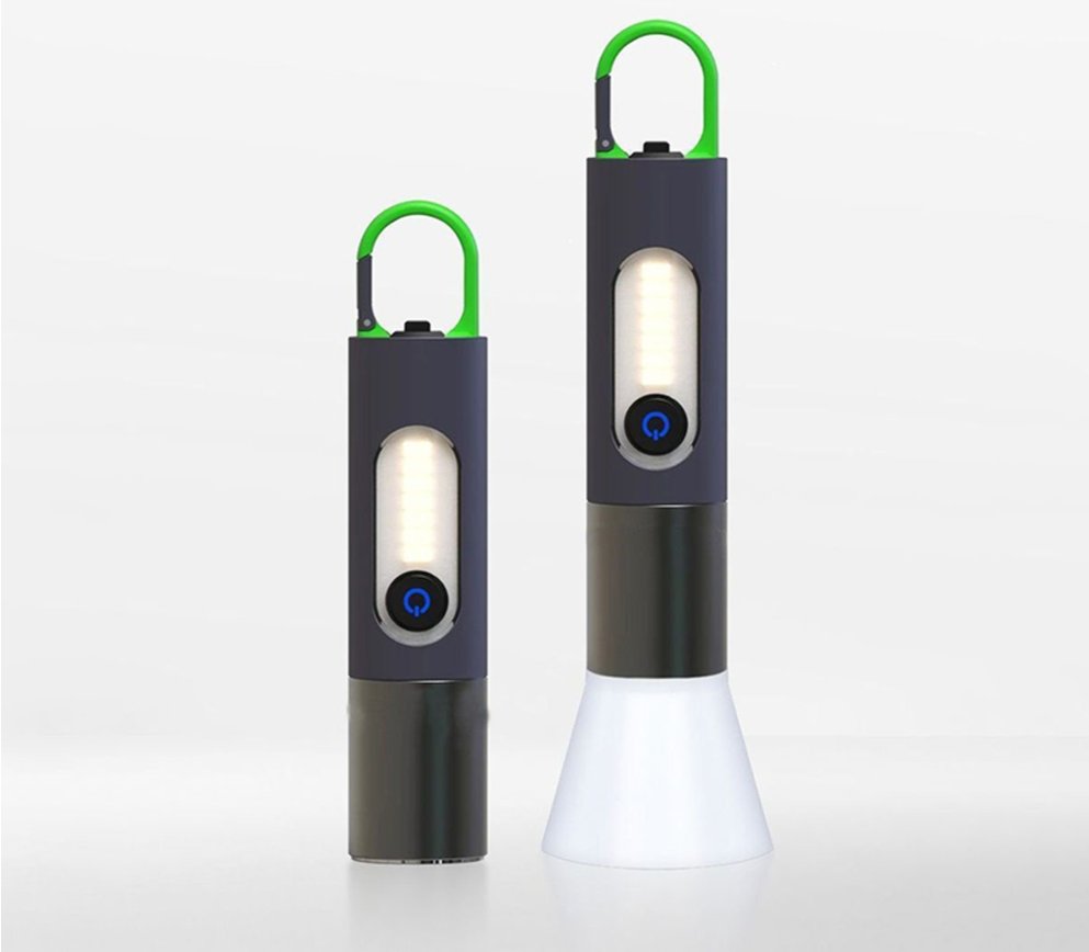 Hochintensive LED-Taschenlampe mit einstellbarem Fokus & mehreren Modi für Outdoor-Camping, Notfalleinsätze, Suche & Rettung