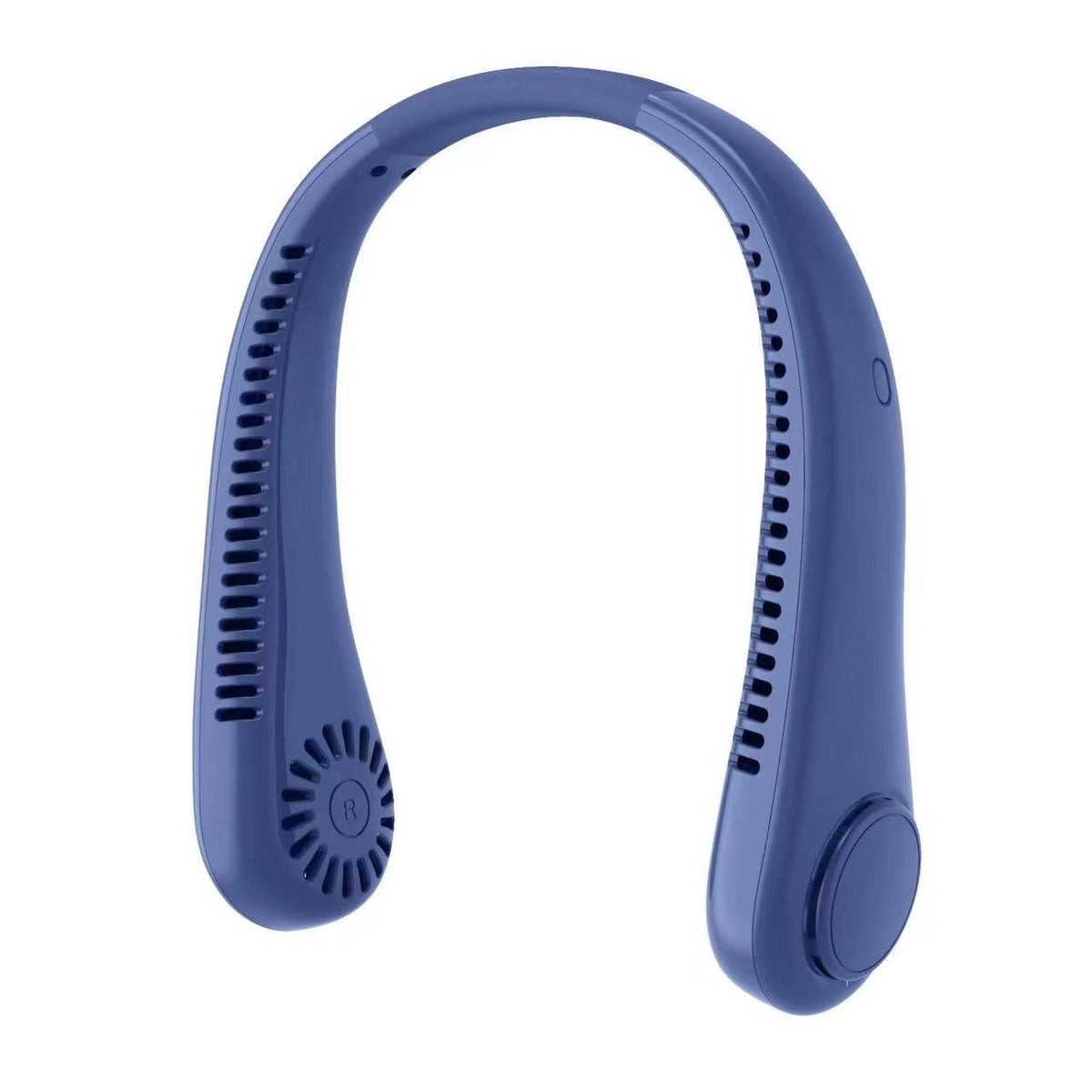 Hands-free draagbare persoonlijke koelventilator voor de zomer buiten, reizen, sportschool en woon-werkverkeer — Oplaadbare bladeloze nekventilator | Thomler