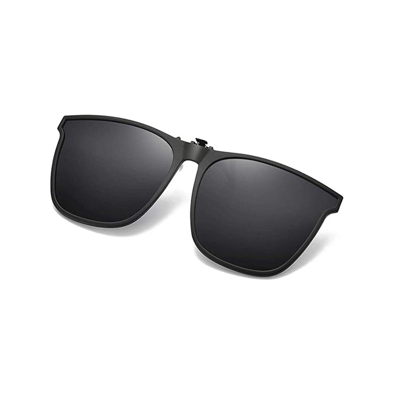 Polarized Clip-On Sunglasses for Prescription Glasses – Flip-Up UV Protection Eyewear for Men & Women Driving Outdoor Sports