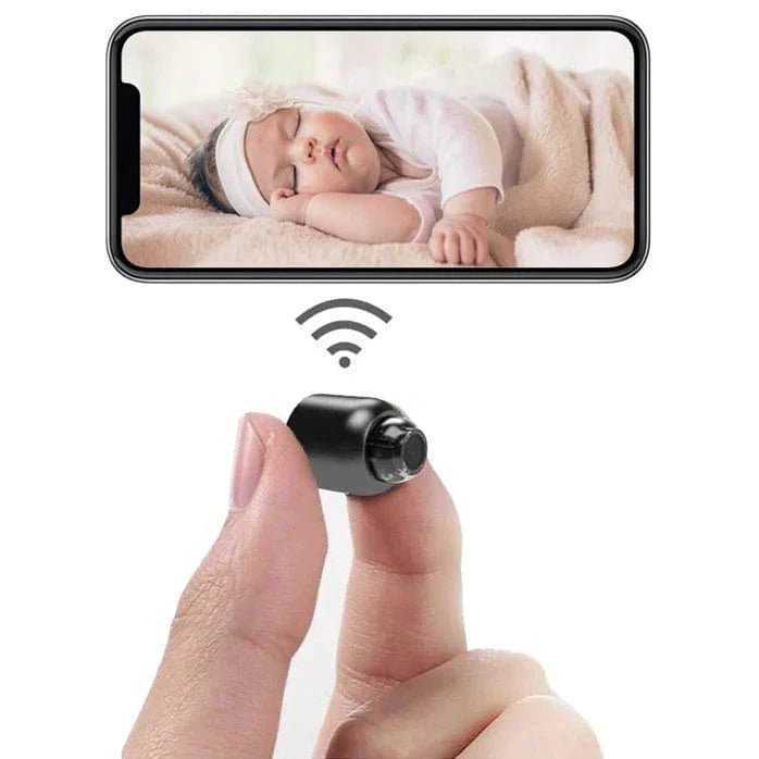 Compact WiFi Security Camera with Infrared Vision for Indoor Monitoring Day & Night | Thomler