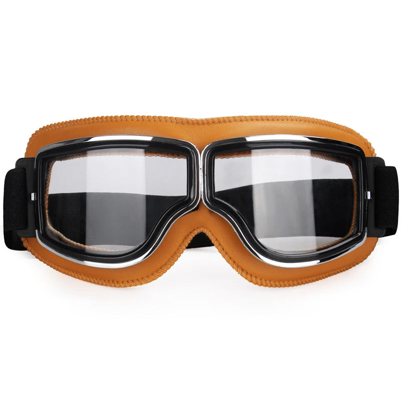 Protective Eyewear for Prescription Glasses – Anti-Fog Safety Goggles with UV Shield & Adjustable Strap for Motorcycle Riding, Outdoor