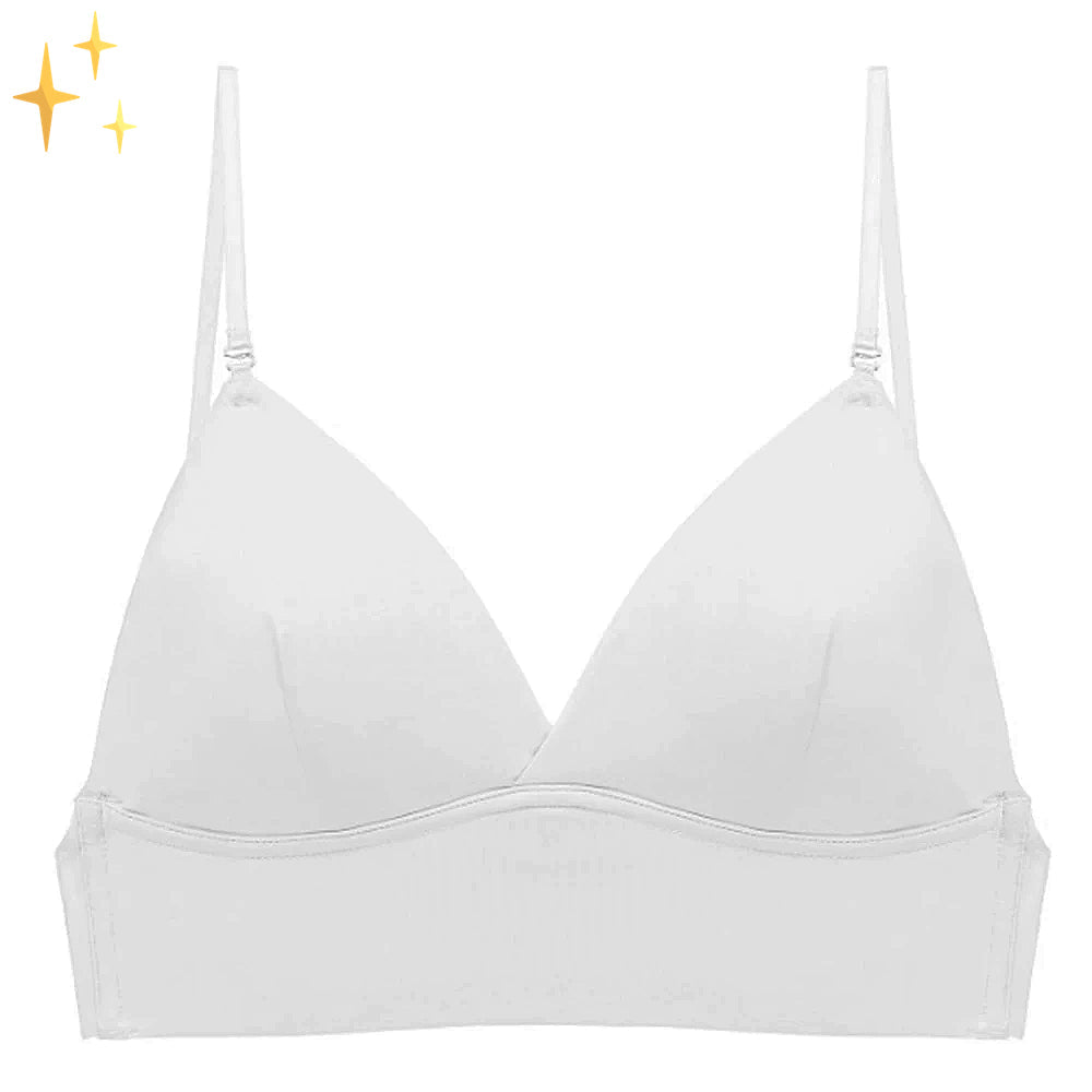 Sostén adhesivo invisible para vestidos de espalda descubierta y tops halter – Push-up sin aros en color nude con tirantes ajustables para mujer