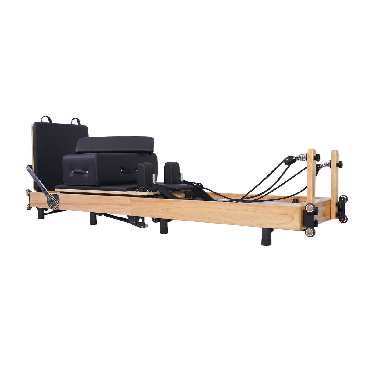 Oak Foldable Pilates Reformer – Studio-Level Foldable Reformer
