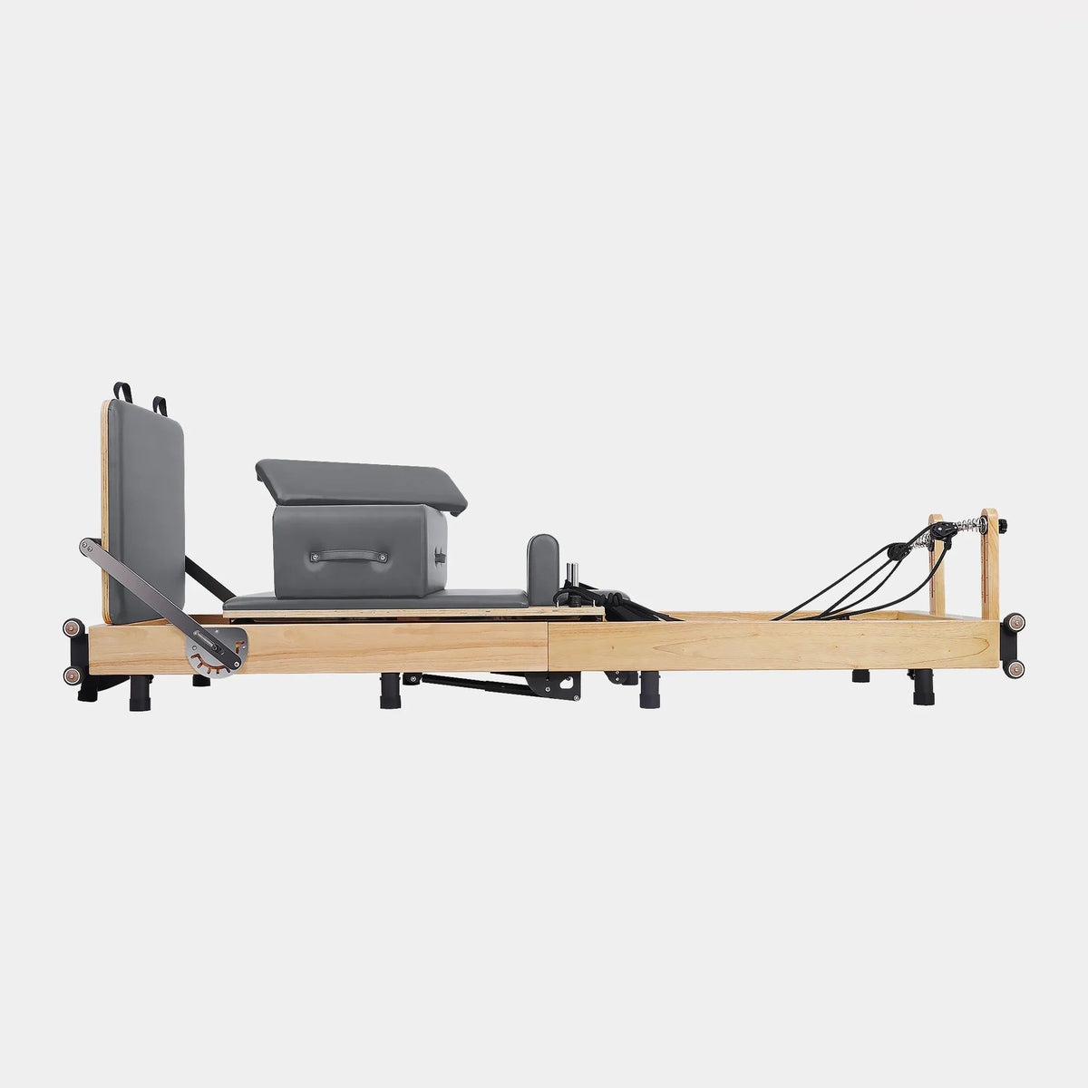 Oak Foldable Pilates Reformer – Studio-Level Foldable Reformer