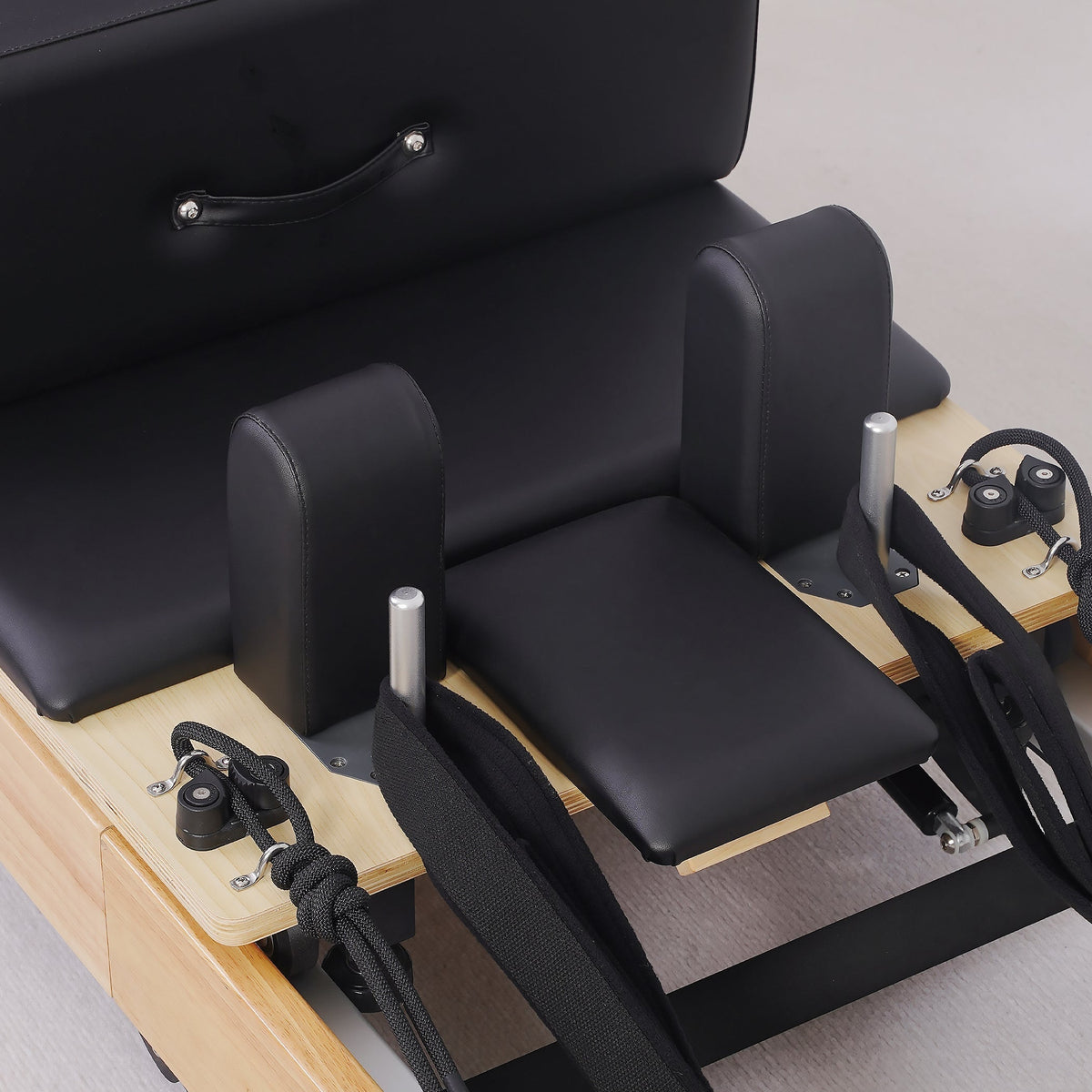 Oak Foldable Pilates Reformer – Studio-Level Foldable Reformer