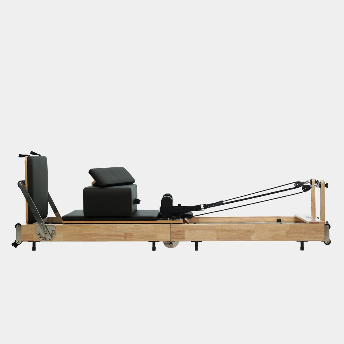 Oak Foldable Pilates Reformer – Studio-Level Foldable Reformer