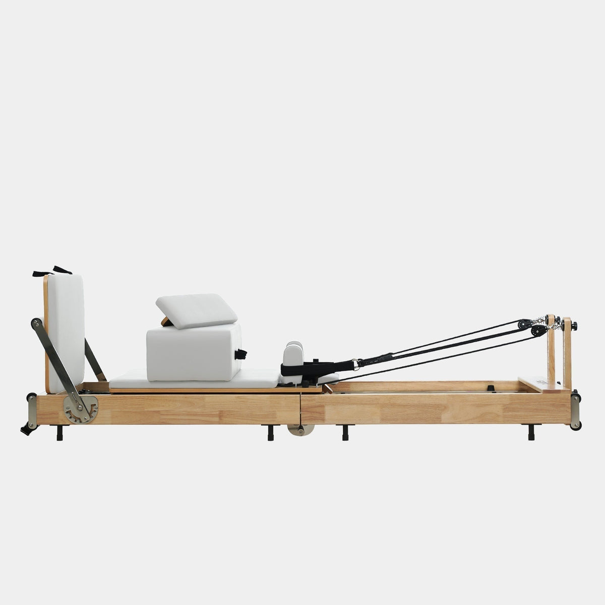 Oak Foldable Pilates Reformer – Studio-Level Foldable Reformer
