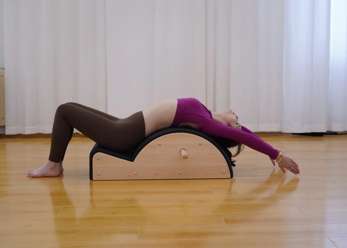 Pilates Spine Corrector with Aluminum Handles