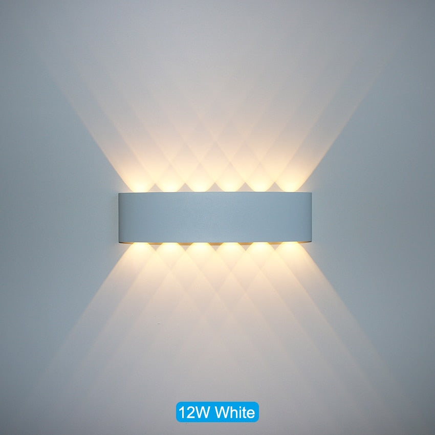 Waterdichte LED-wandlamp voor binnen en buiten