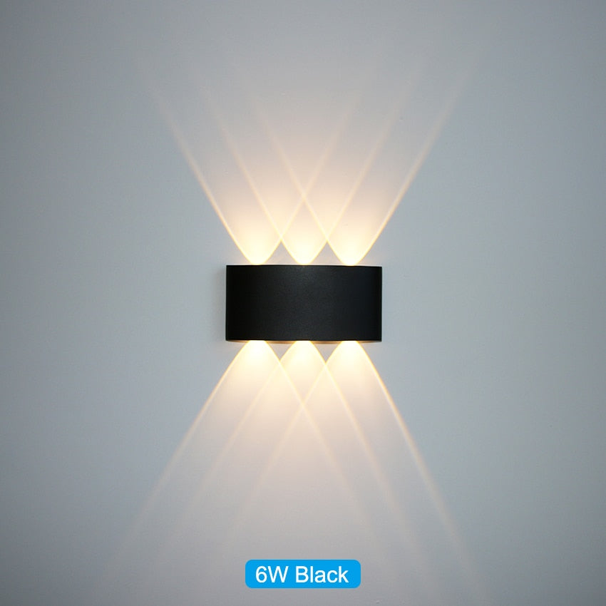 Waterdichte LED-wandlamp voor binnen en buiten
