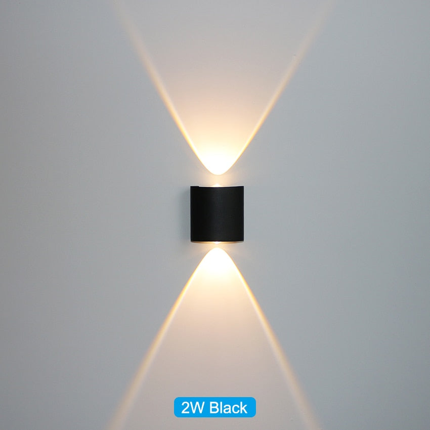 Waterdichte LED-wandlamp voor binnen en buiten
