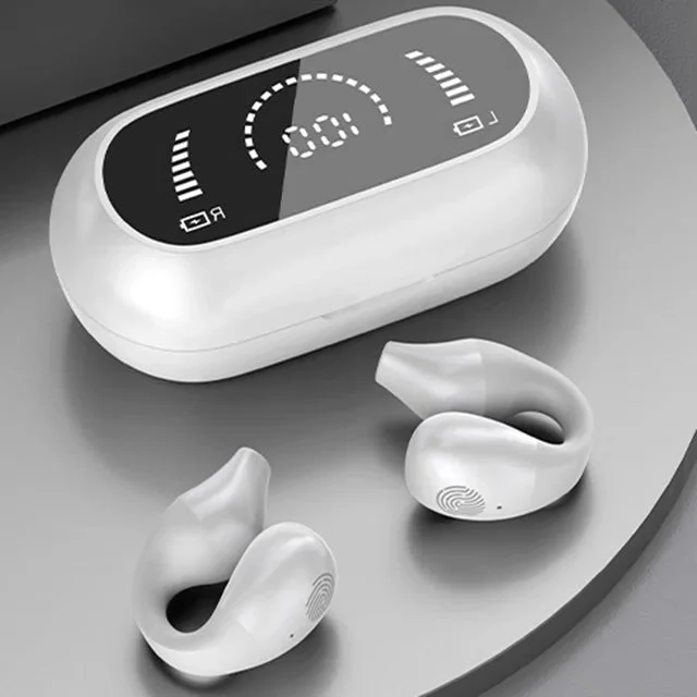 Auriculares inalámbricos de conducción ósea con clip