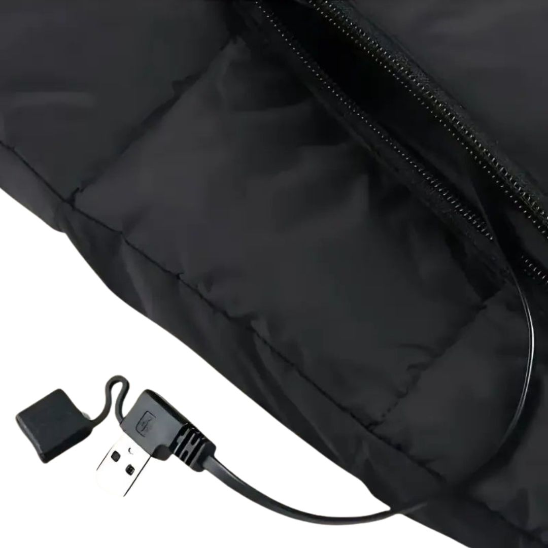 Women's Heated Vest with 9 Warming Zones & 3 Temperature Settings – USB Powered Thermal Gilet