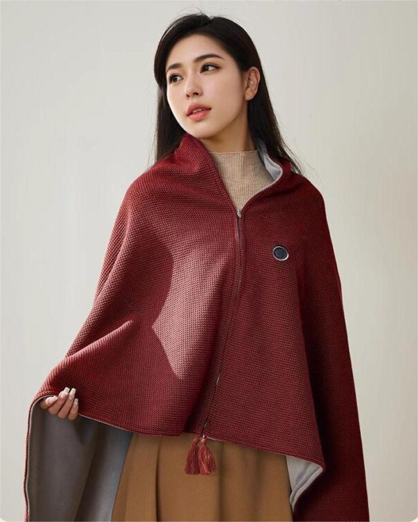 USB-Powered Heating Scarf with 3 Temperature Settings for All-Day Warmth