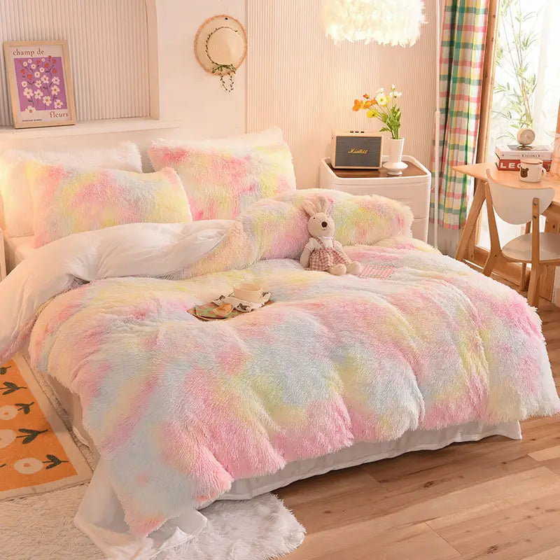 Ultra-Soft Sherpa Fleece Comforter Set – Plush Cloud-Like Warmth for Winter Nights