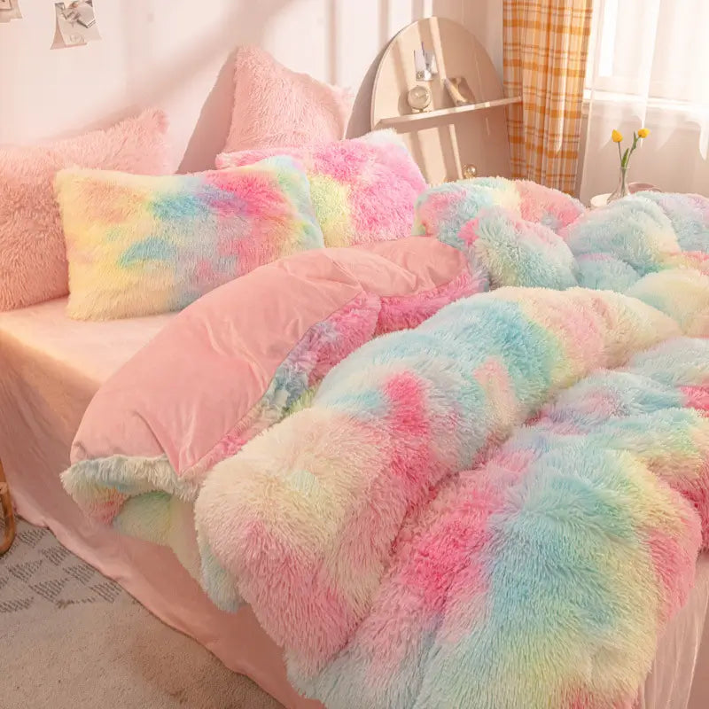 Ultra-Soft Sherpa Fleece Comforter Set – Plush Cloud-Like Warmth for Winter Nights