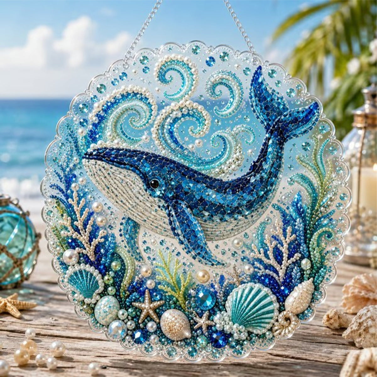 Kit de arte con perlas oceánicas Pearlcove DIY